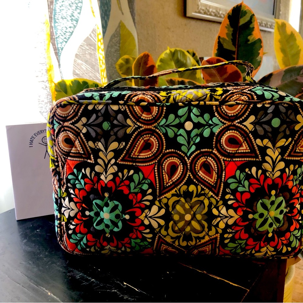 Vera Bradley Large Makeup Case